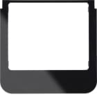 BERKER BRK13192145 PLACCA WDT STONDATA IN PVC NERA LUCIDA