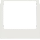 BERKER - BRK13197009 PLACCA WDT SQUADR PVC BIANCA POL.LUCIDA