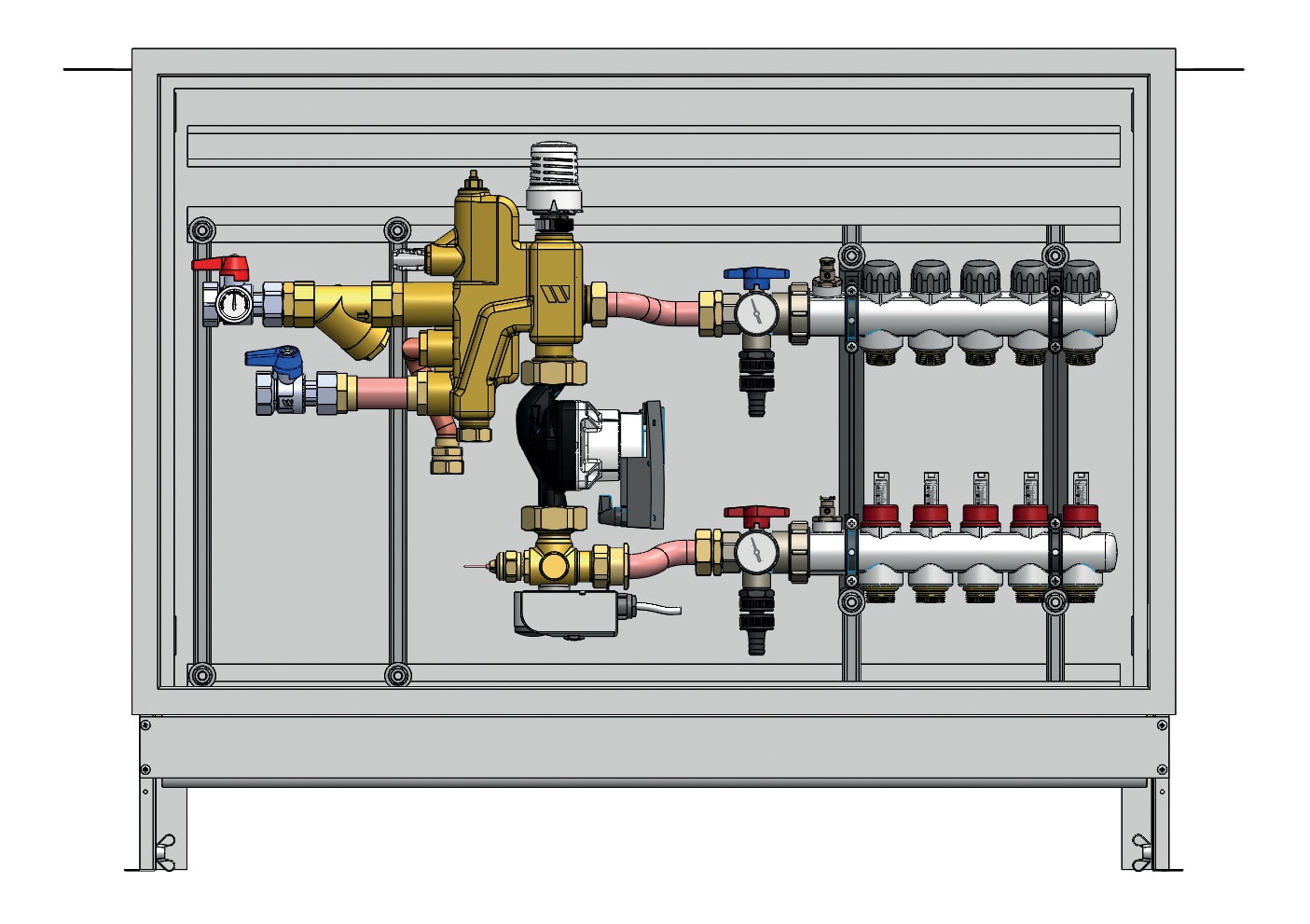 REHAU SPA - RE413218351001 COLL. PREASS. REG. PUNTO FISSO 7 VIE