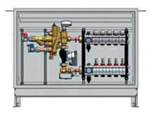 REHAU SPA - RE413218471001 COLLETTORE PREASSEMBLATO 0-10V 8 VIE
