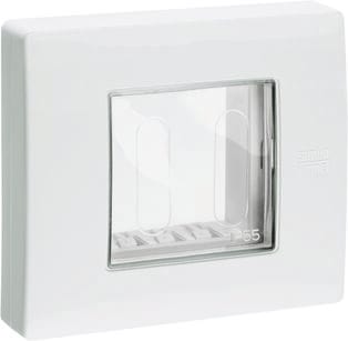 URMET SPA - UTD12512.BN CALOTTA IP55 2MOD BIANCA