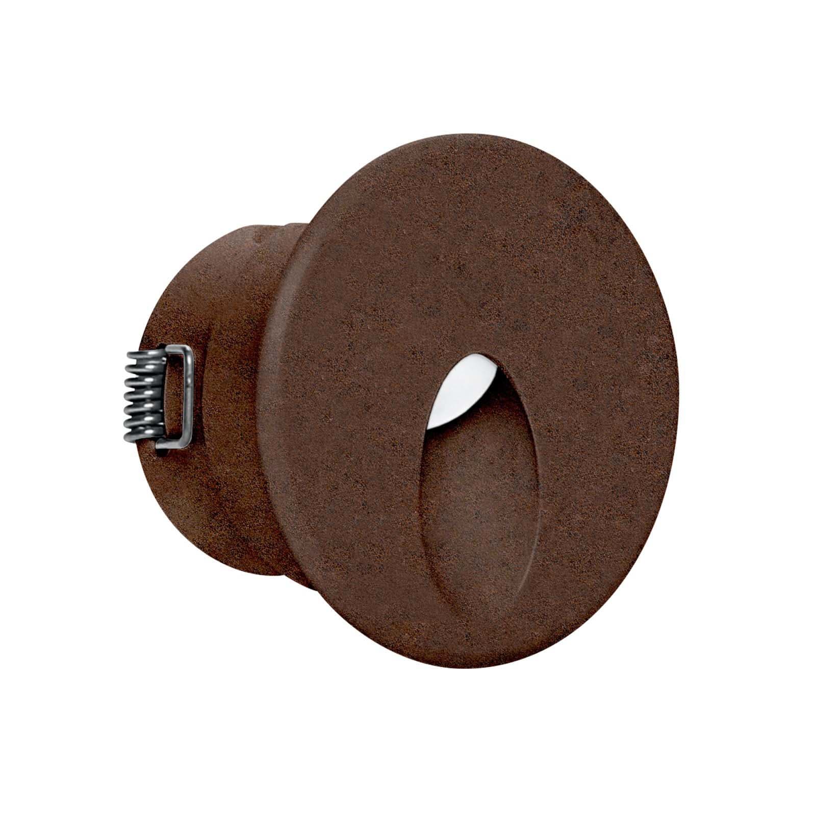 LINEA LIGHT (ILED) ILD87988W70 QUARA65-R 3 TONDO 1LED 2W CORTEN