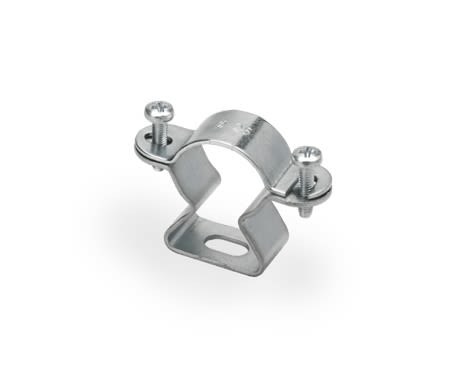 COSMEC - CSM6040-X38 Collare fissatubo in acciaio INOX AISI 304, per tubo diam. 35-40 mm / 1"1/4