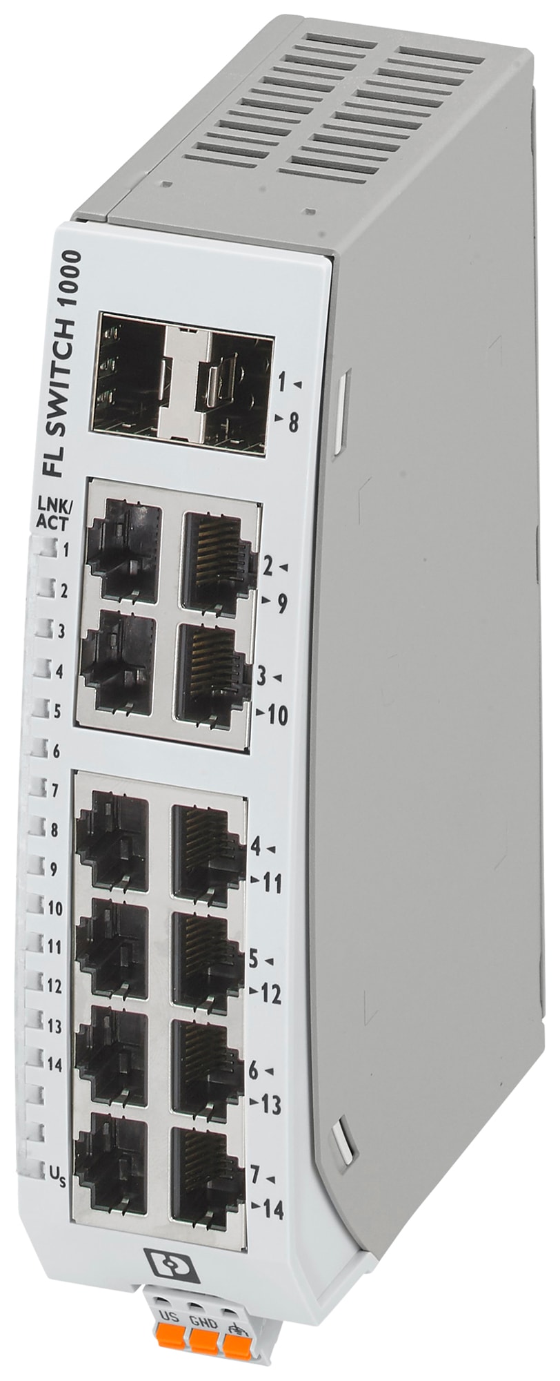 PHOENIX CONTACT PHC1249598 FL SWITCH 1012NT-2SFP SWITCH UNMANAGED