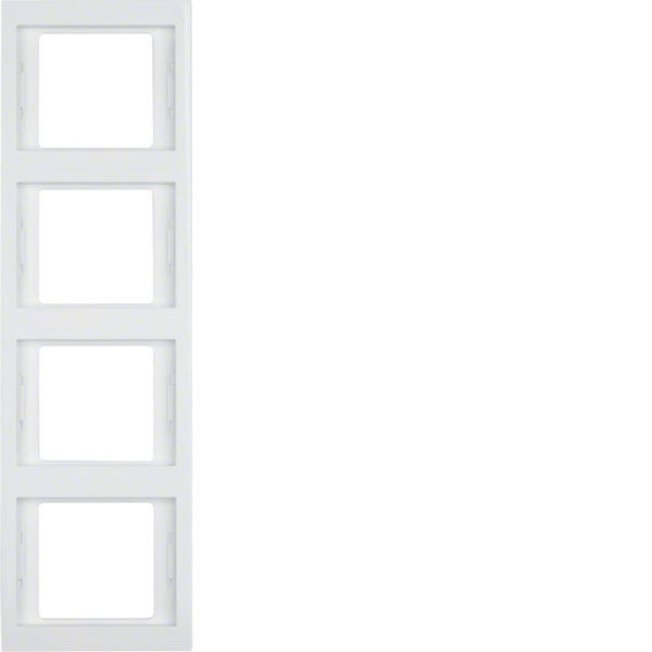 BERKER - BRK13437009 CORN.4P X MONT. VERTICALE K1 BIA.POL.