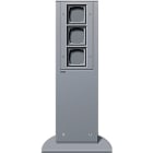 GIRA - GIR134526 E-Saule 3x Leereinheit 491 mm Gira Energ