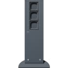 GIRA GGI134528 E-Saule 3x Leereinheit 491 mm Gira Energ