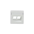 RUTENBECK RUTN135 100 53 ZentralstA1/4ck fA1/4r Datendose 2fach 5