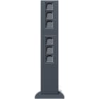 GIRA - GIR135128 E-Saule 6x Leereinheit 769 mm Gira Energ