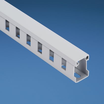 PANDUIT PANTNC75X75LG2 TYPE TNC SLOTTED WALL WIRING DUCT, 74.6M