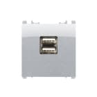 URMET SPA UTD10330AL ALIM. 5V 2,1A 1X USB ALLUMINIO