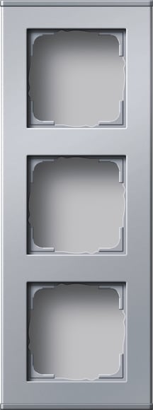 GIRA - GGI136326 3X PROFILO 55 ALLUMINIO