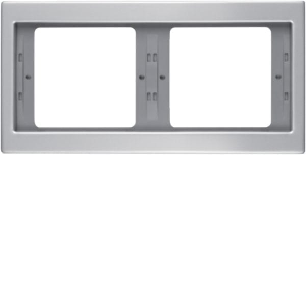 BERKER - BRK13637003 CORN.2P X MONT.ORIZZ.K5 ALU, ALU ANOD.