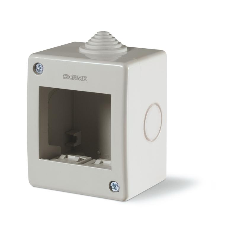 SCAME PARRE SPA - SCA136.4122 CONTENITORE IP40 2 MODULI UNIBOX