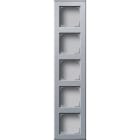 GIRA GGI136426 5X PROFILO 55 ALLUMINIO