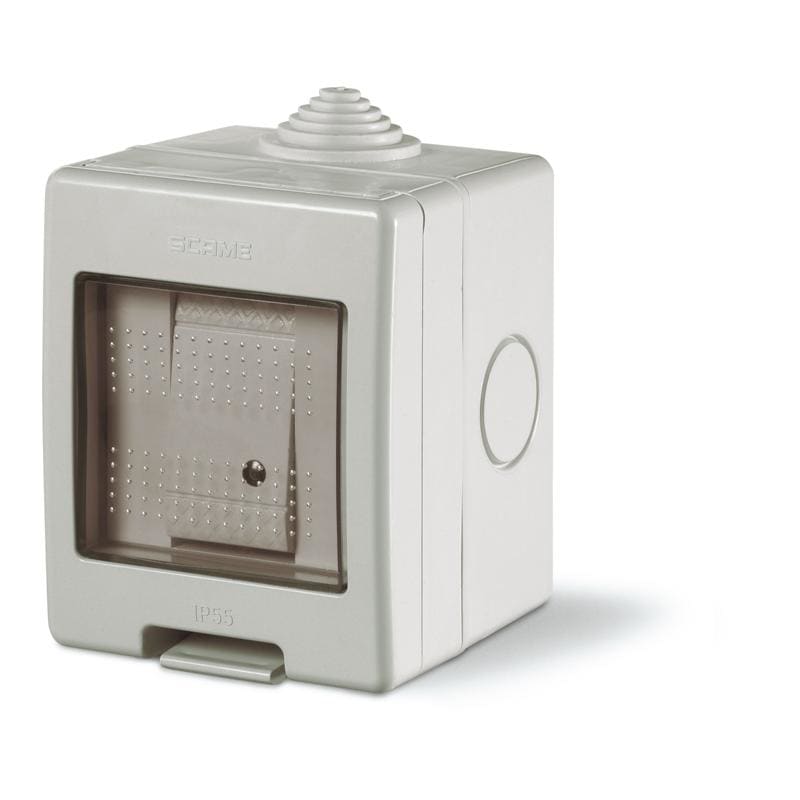 SCAME PARRE SPA - SCA136.5121-333 CONT.IP55 1 MOD.+ 1 PULS.16A UNIP.NA