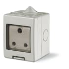SCAME PARRE SPA SCA136.5122-414 CONT.IP55 2MOD +1 PR. UK 2P+T 15A