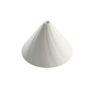 LE PROLUNGHE SAS PRG1366 ROSONE CONICO BN D. 110MM - H. 73MM