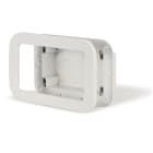 SCAME PARRE SPA - SCA137.124 SCATOLA CON CORNICE M115 INCASSO DOPPIA
