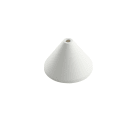 LE PROLUNGHE SAS PRG1372 ROSONE CONICO BN D. 60MM - H. 40MM