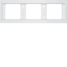 BERKER - BRK13737009 CORN.3P X MONT. ORIZZONTALE K1 BIA.POL.