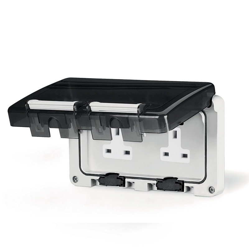 SCAME PARRE SPA SCA137.4042 DOPPIA PRESA BS1363 13A INCASSO