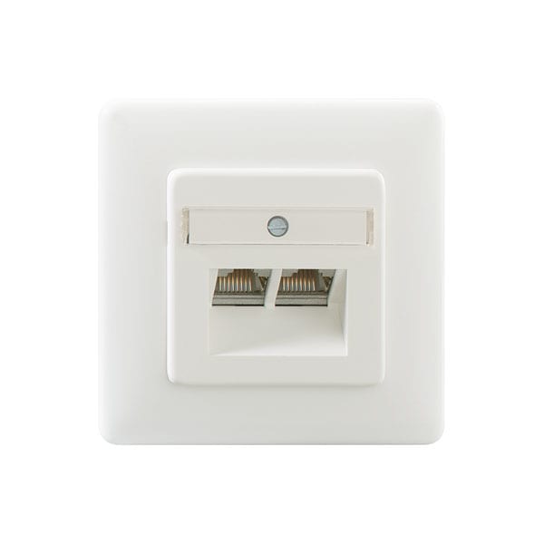 RUTENBECK RUTN138 112 070 Anschlussdose 2-fach Cat6/ Class-E-8/8 U