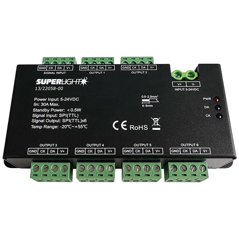 ELCART DISTRIBUTION ERT132205800 SPI SPLITTER 6 CANALI