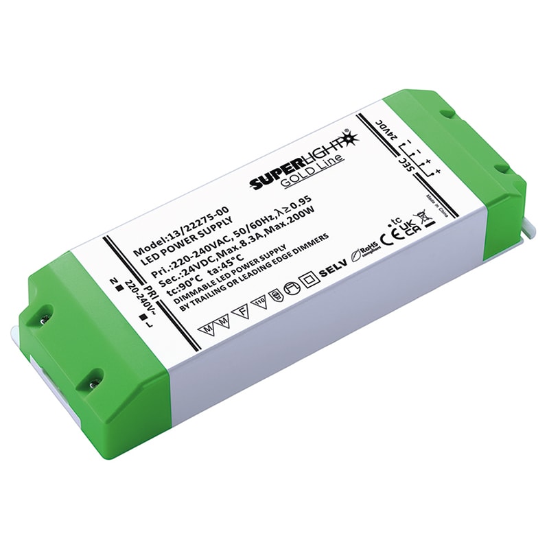 ELCART DISTRIBUTION - ERT132227500 LEDDRIVER DIMM.TRIAC 200W 24VCC