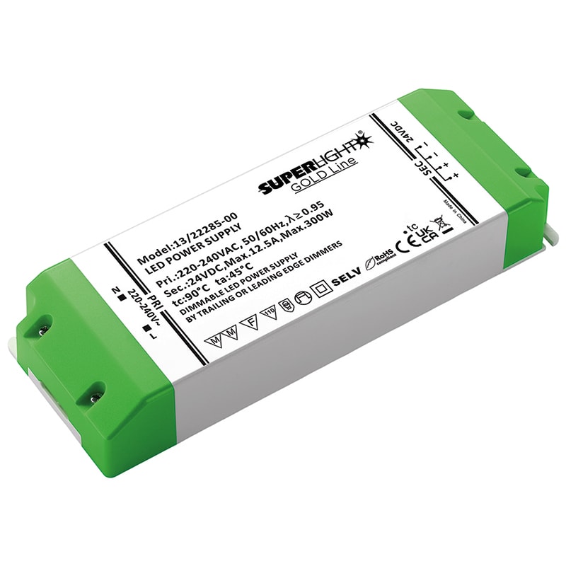 ELCART DISTRIBUTION ERT132228500 LEDDRIVER DIMM.TRIAC 300W 24VCC