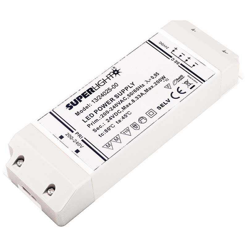 ELCART DISTRIBUTION ERT132402500 DRIVER CV 200W 24VC IP20 SL
