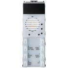 VIMAR SPA - VIW13F3.B UNITA 2F+ AUDIO LED B.CO 8 PULSANTI
