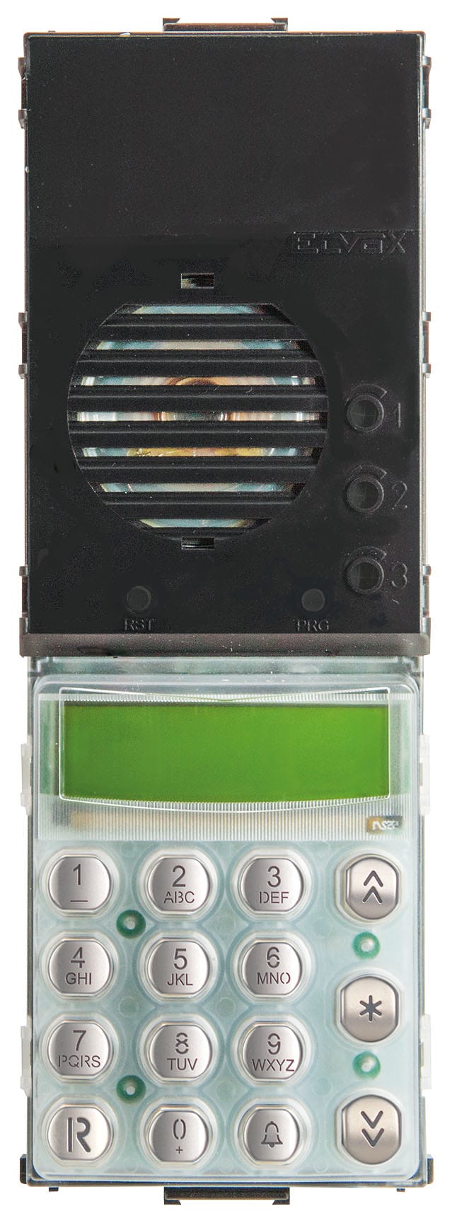 VIMAR SPA - VIW13F4.B Unità 2F+ audio LEDb.co tastiera acciaio