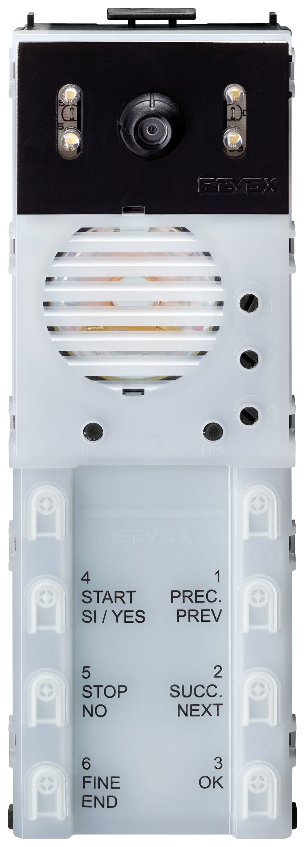 VIMAR SPA - VIW13F5.B UNITA 2F+ A/V LED B.CO 8 PULSANTI