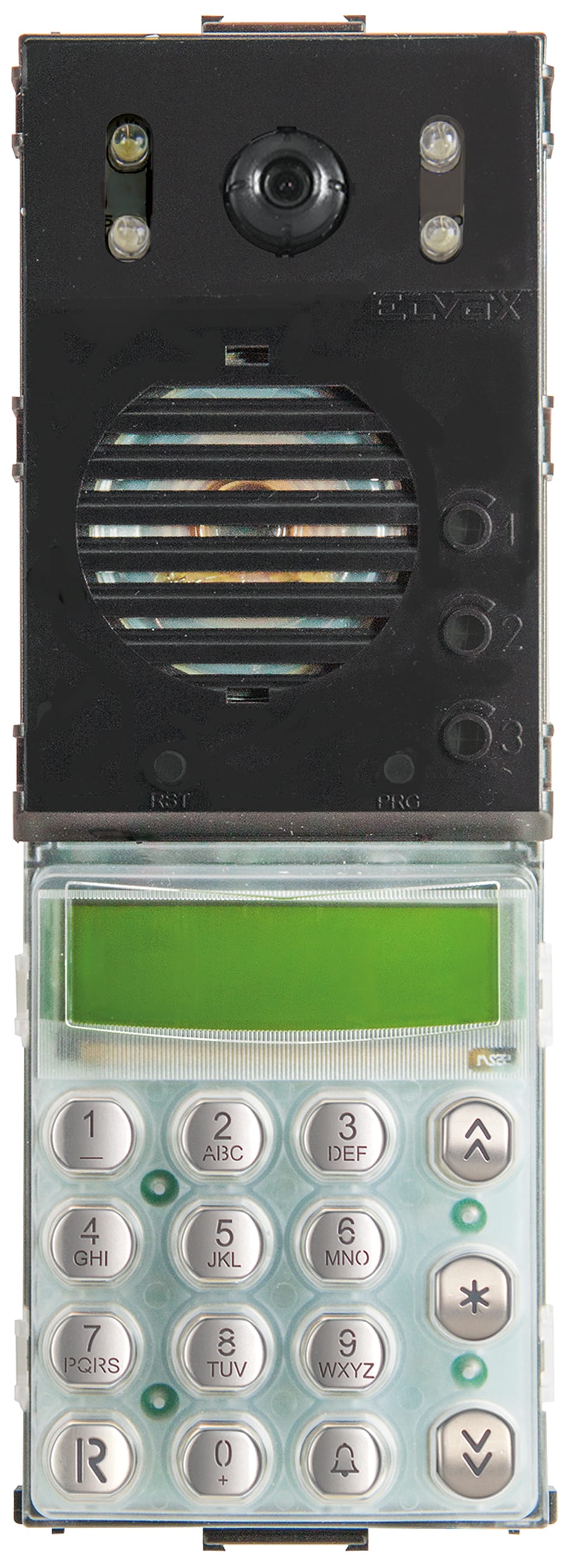 VIMAR SPA - VIW13F7 UNITA A/V DUE FILI PLUS TASTIERA ACCIAIO