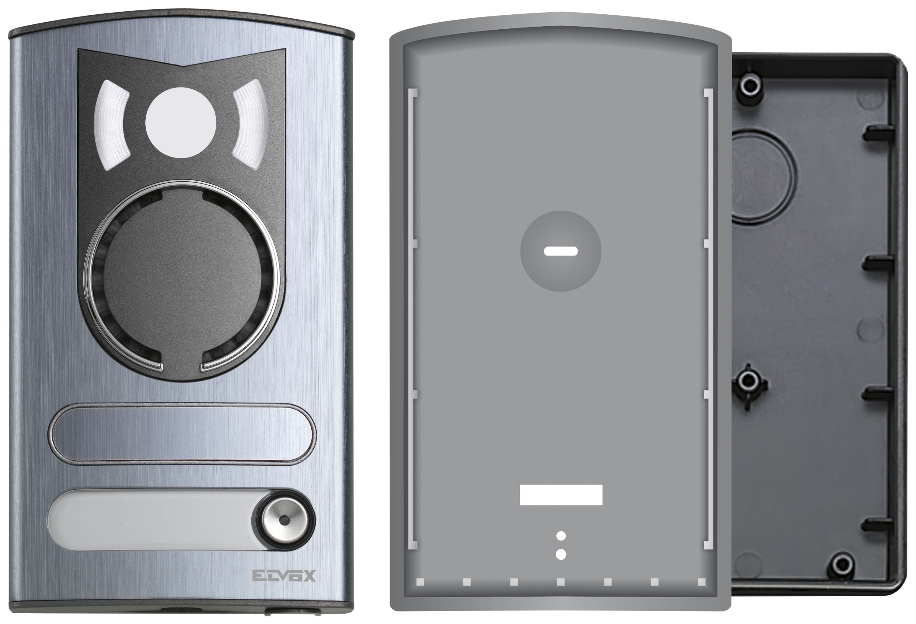 VIMAR SPA - VIW13K1 PLACCA A/V 1 TASTO ALLUMINIO