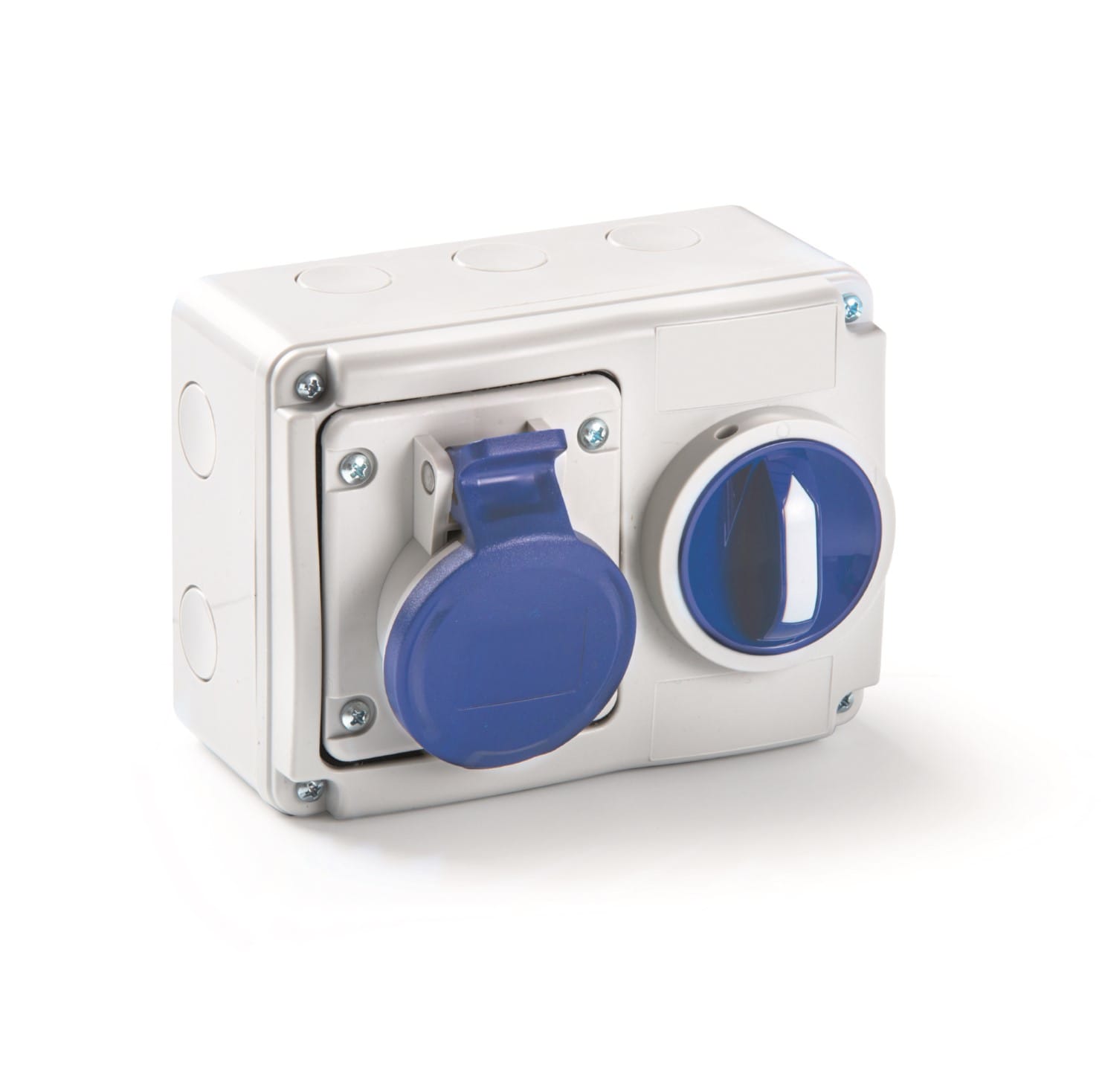 ROSI MATERIALE ELETT RCO14.3214B6 PRESE BLOCCATE CON FONDO IP44 3P 16A 220
