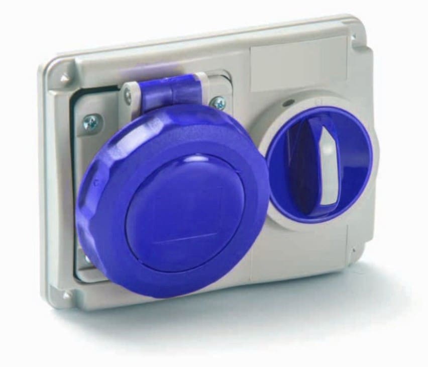 ROSI MATERIALE ELETT RCO14.3232B6-I PRESE BLOCCATE INCASSO IP67 3P 32A 220V