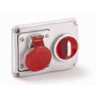 ROSI MATERIALE ELETT RCO14.3314R6-I PRESE BLOCCATE DA INCASSO IP44 4P 16A 38
