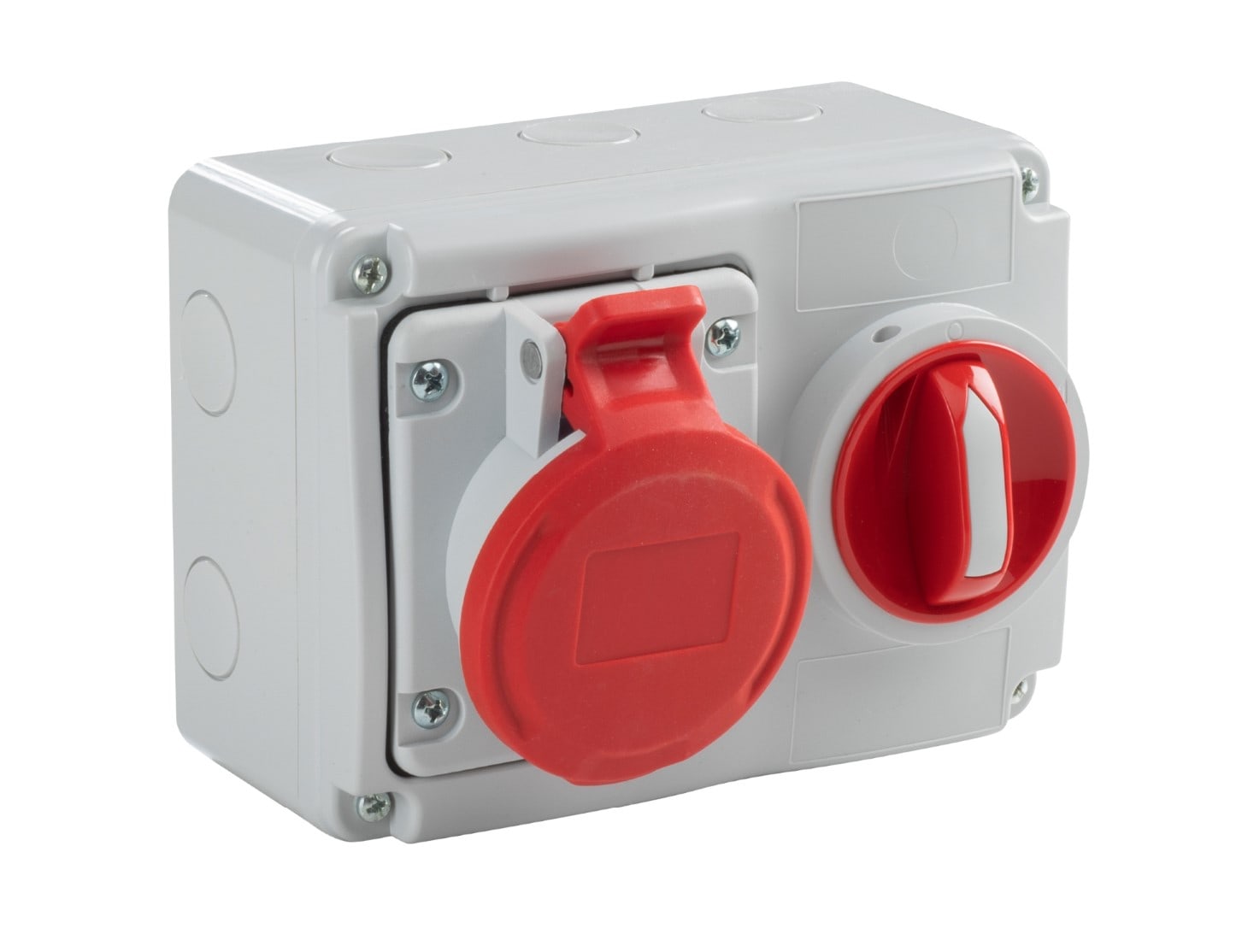 ROSI MATERIALE ELETT RCO14.3314R6 PRESE BLOCCATE CON FONDO IP44 4P 16A 380