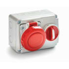 ROSI MATERIALE ELETT RCO14.3332R6 PRESE BLOCCATE CON FONDO IP67 4P 32A 380