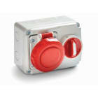 ROSI MATERIALE ELETT RCO14.3416R6 PRESE BLOCCATE CON FONDO IP67 5P 16A 380