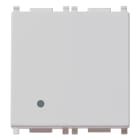 VIMAR SPA VIW14000.2.SL INTERRUTTORE 1P 10AX 2M SILVER