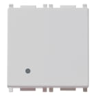 VIMAR SPA - VIW14006.2.SL DEVIATORE 1P 20AX 2M SILVER