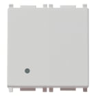 VIMAR SPA - VIW14008.2.SL PULSANTE 1P NO 10A 2M SILVER