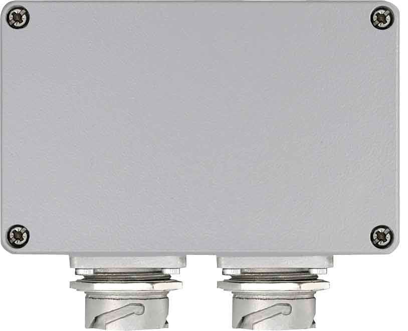 Metz - MEZ1401010620ME E-DAT Industry IP67 V1 2 Port metal outl