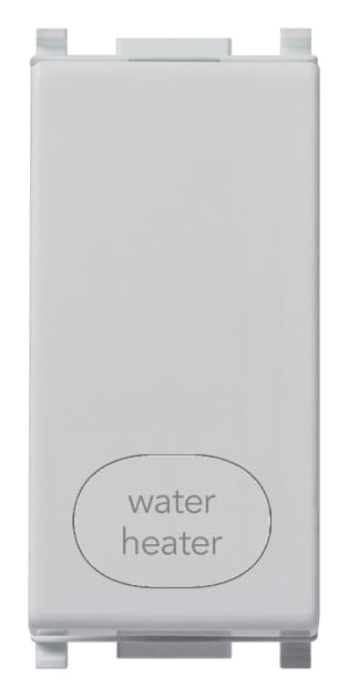 VIMAR SPA - VIW14016.WH.SL INTERRUTTORE 2P 20AX WATER/HEATER SILVER
