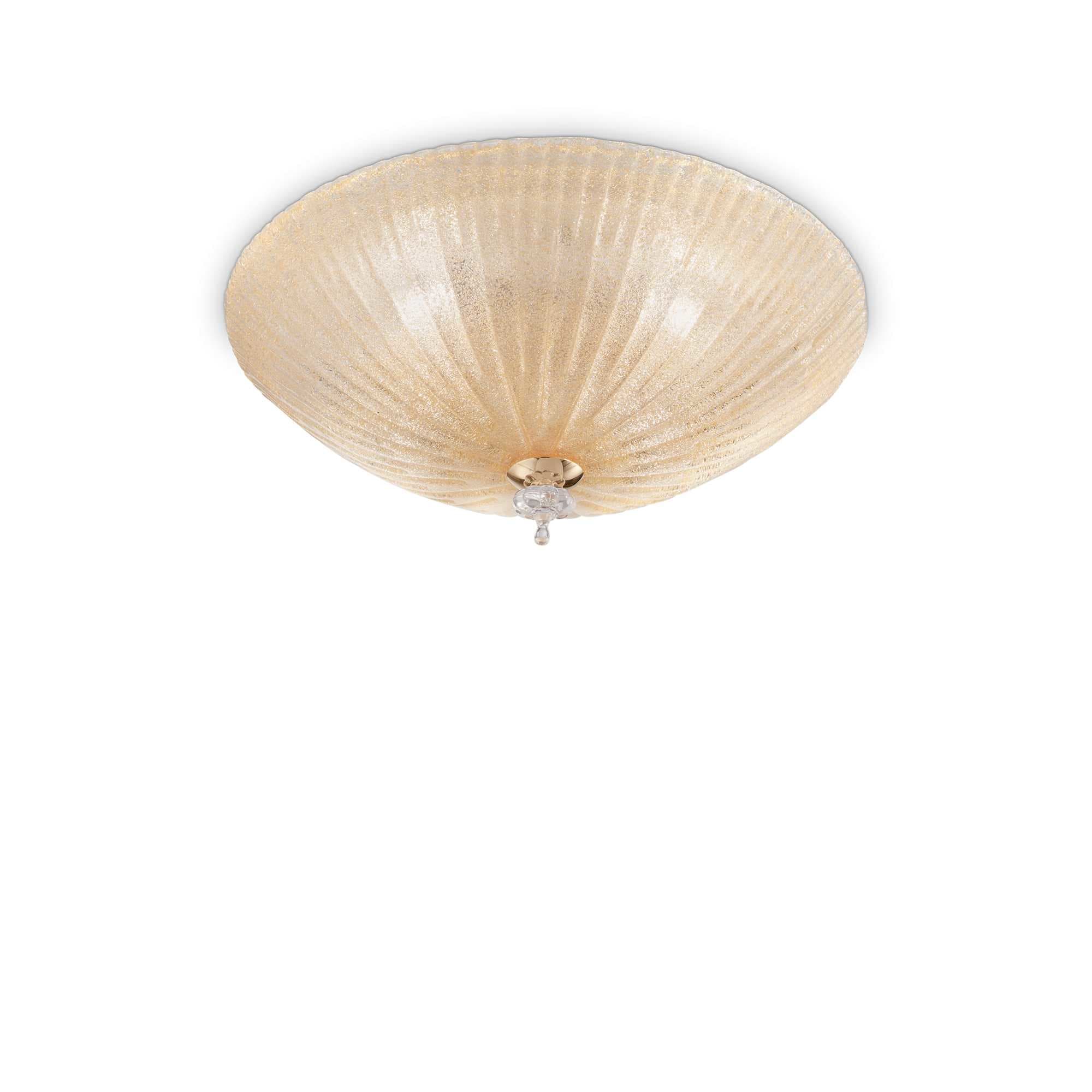 IDEAL LUX SRL IUX140179 SHELL PL3 AMBRA
