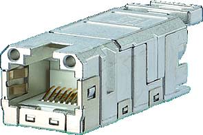 Metz - MEZ1401800810MI E-DAT Industry RJ4 field jack insert T56