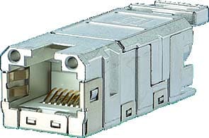 Metz - MEZ1401800810MI E-DAT Industry RJ4 field jack insert T56